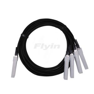 800G OSFP to OSFP 4x200G Passive Direct Attach Copper Cable (DAC) Breakout Cable, 3m, 26AWG