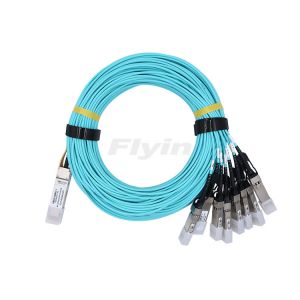 200G QSFP-DD 轉(zhuǎn) 8個(gè)25G SFP28-AOC分支線纜